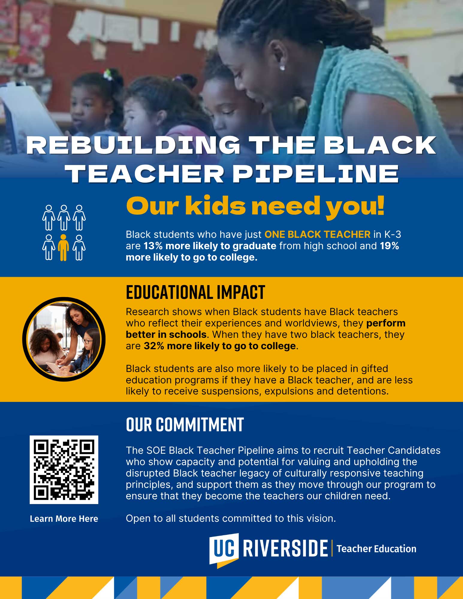 We Need Black Teachers Flyer Image
