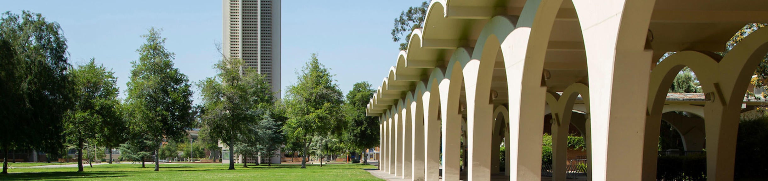 Bell Tower and Rivera Arches (c) UCR/Stan Lim