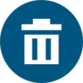 Waste container icon