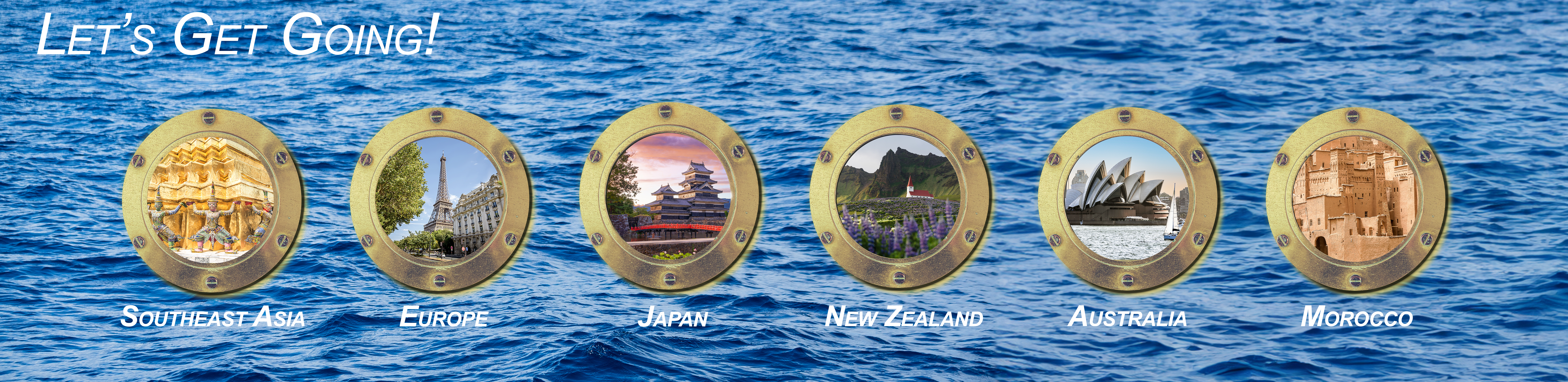 UCRRA Travel webpage - Let's Get Going image