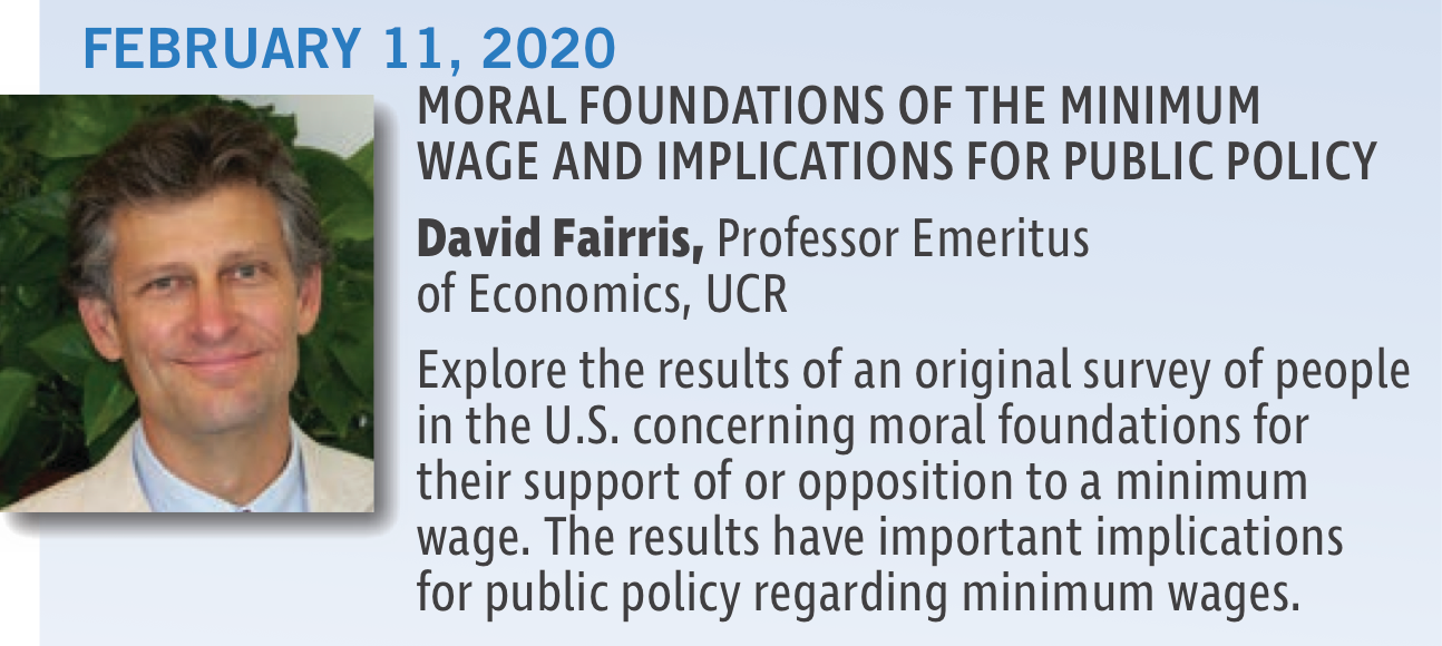 Dickson Lecture by David Fairris