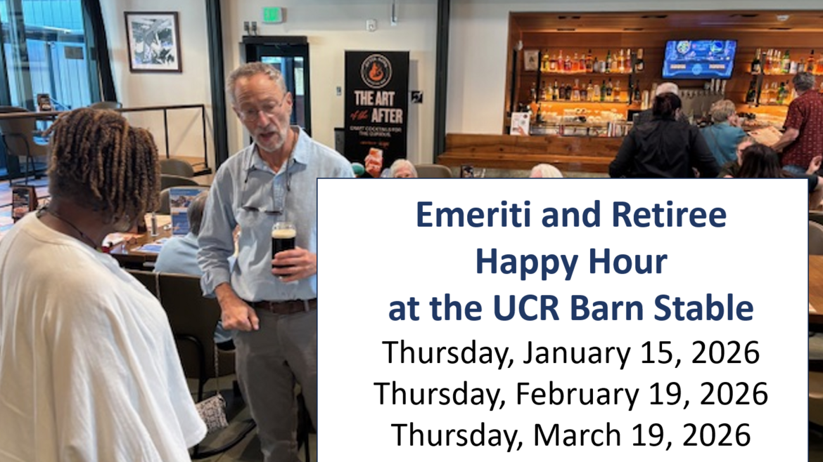 W26 Emeriti and Retiree Happy Hour