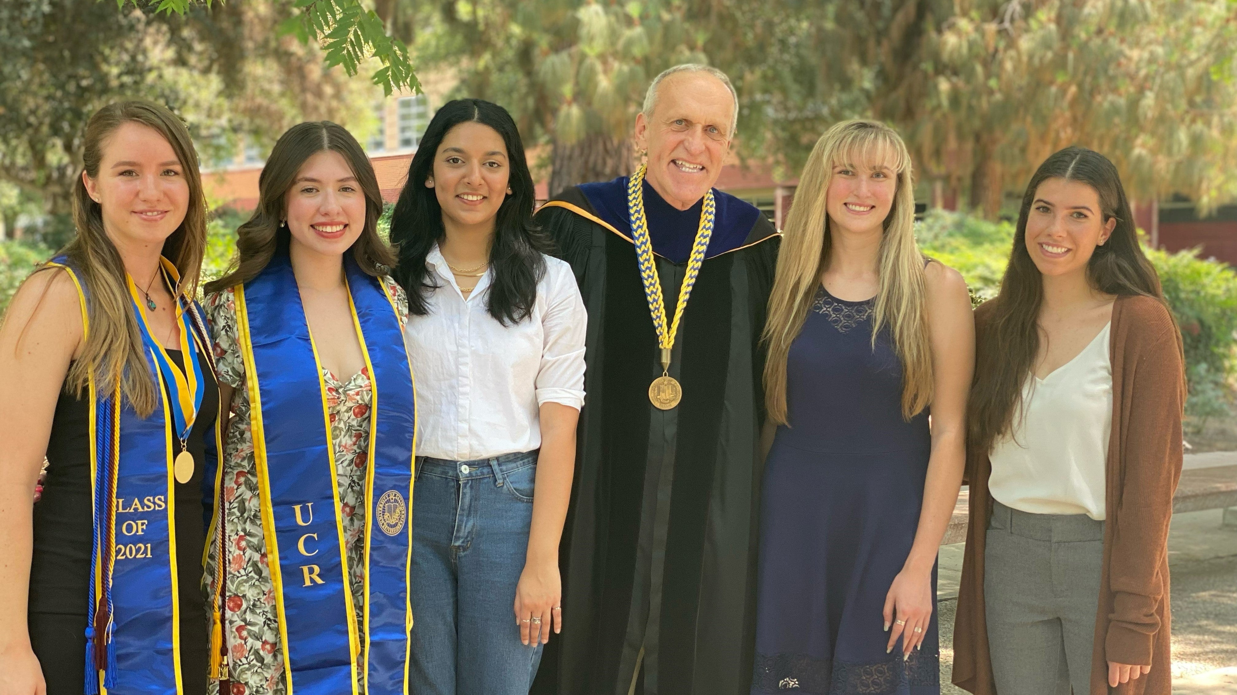 chancellor and crfs at graduation