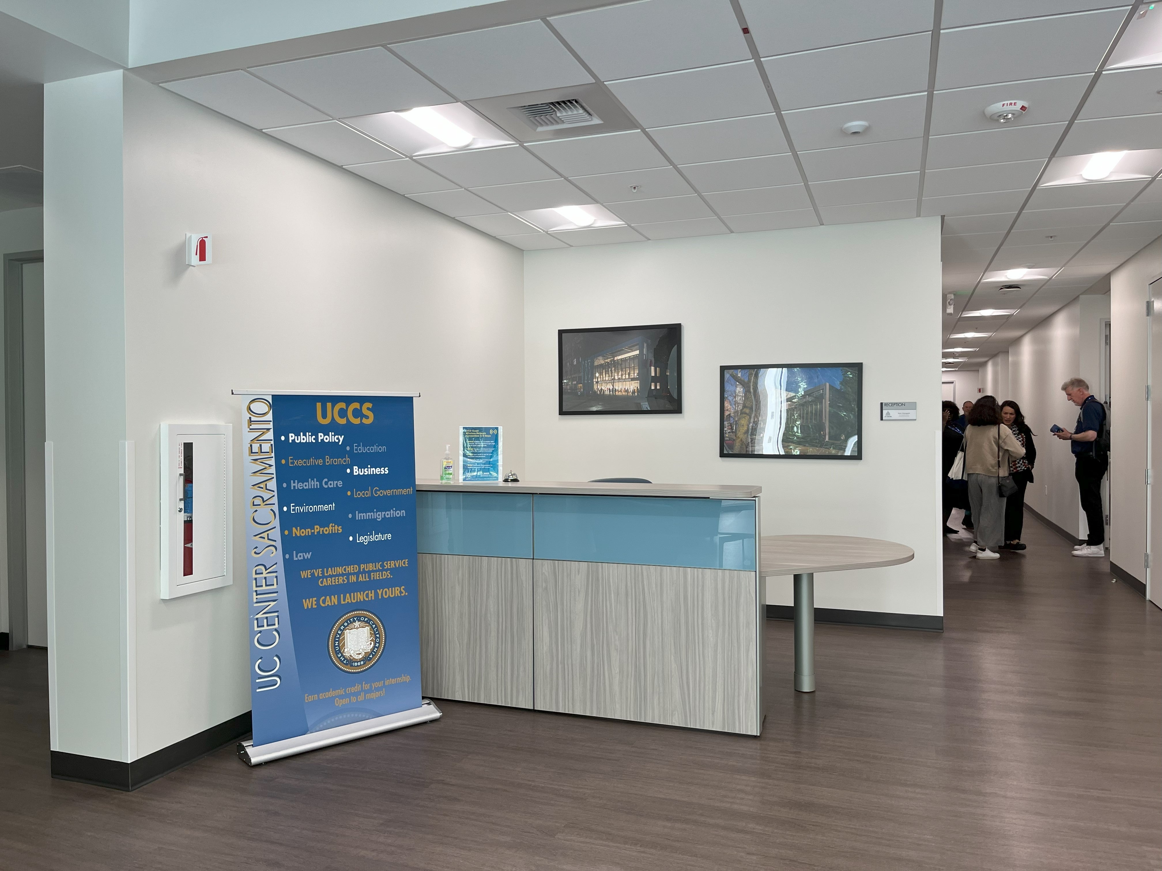 UCCS front desk area