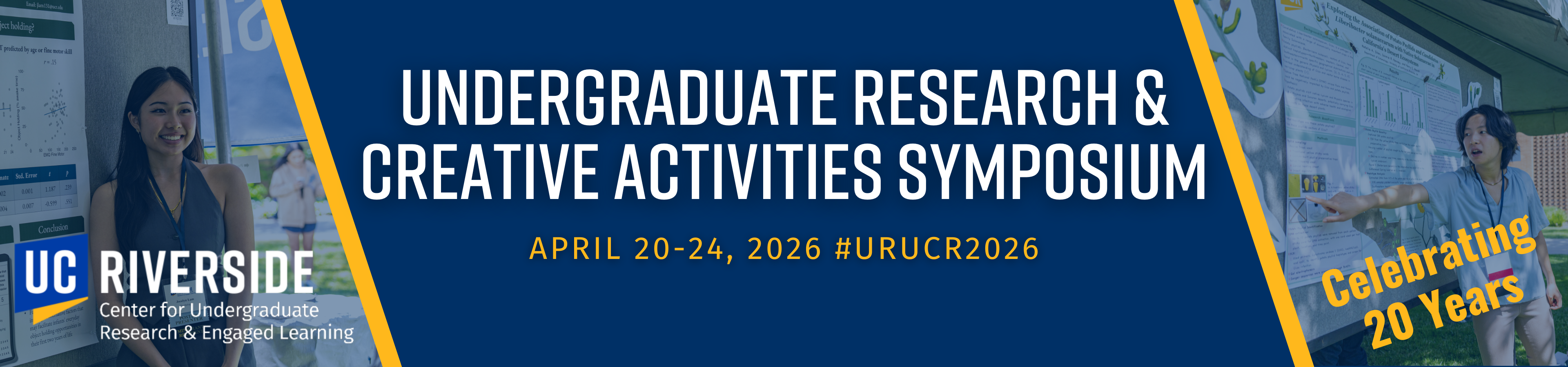 undergraduate research symposium April 20-24, 2026