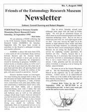 August 1998 newsletter cover