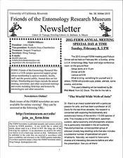 Winter 2015 newsletter cover