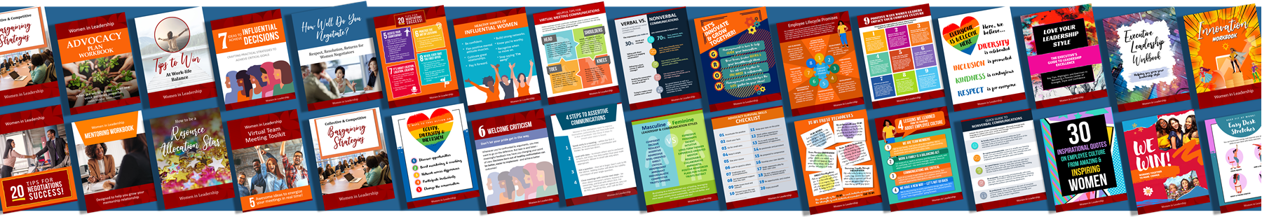 Women in Leadership Ultimate Toolkit banner.