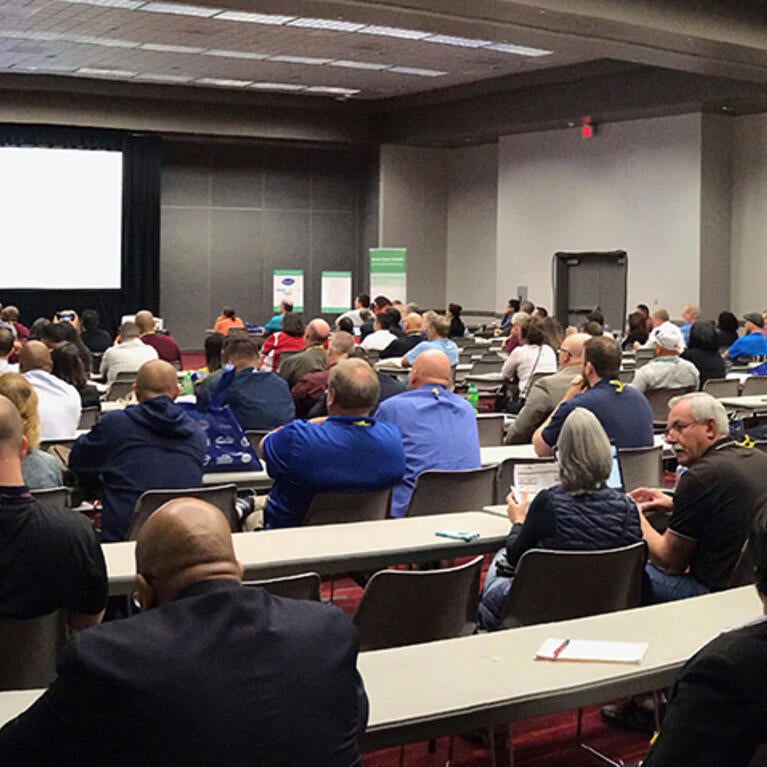 Speak panel and audience