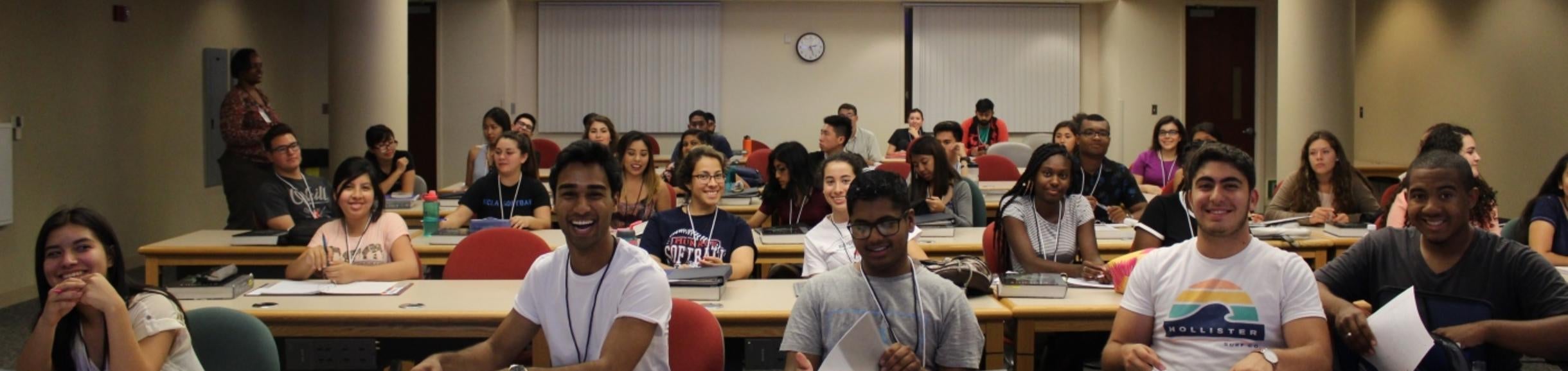 FastStart Students at Desks Two