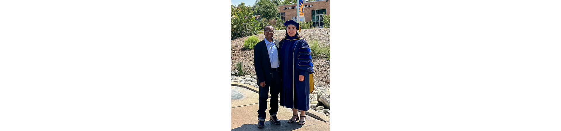 Kate's hooding ceremony in 2024