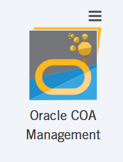 Oracle COA Management Tool