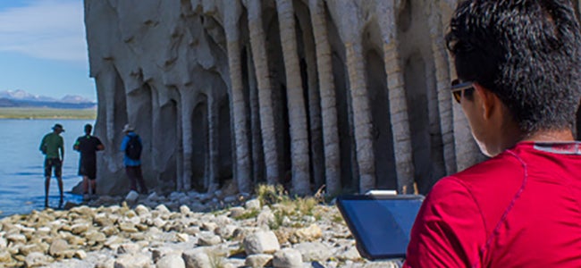 using a GeoPad in field work