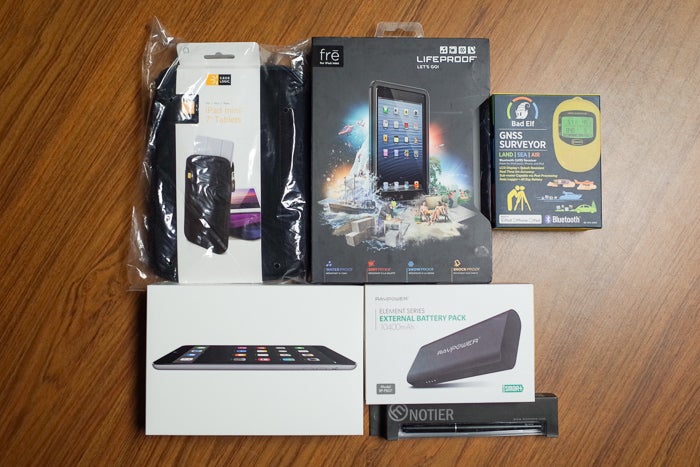 Kit starts at $350; $1100 with GNSS GPS and max iPad memory