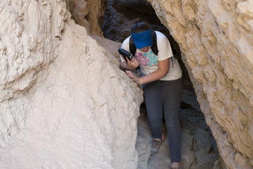 By hand in neoprene case