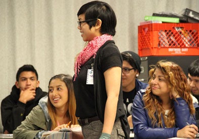 group of students in classroom 