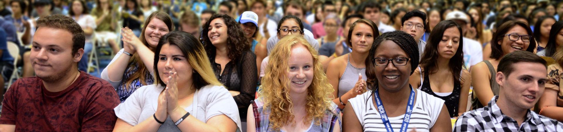 UCR students at convocation