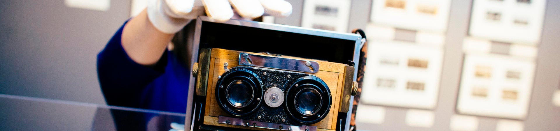 Vintage Camera from UCR Arts Block 