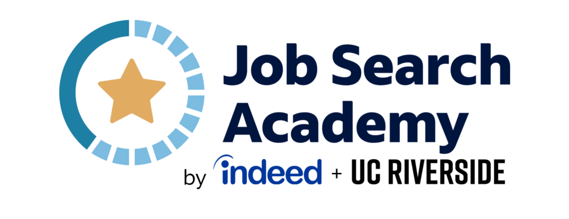 Job Search Academy by Indeed x UCR Horizontal
