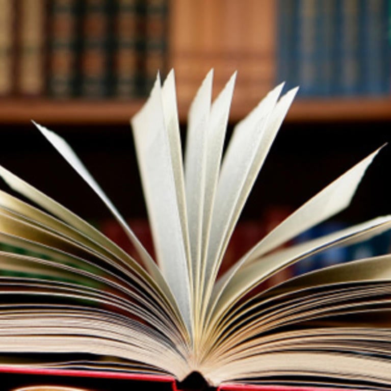 Stack of Books on a desk