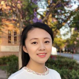 Songling Chen smiling at the viewer