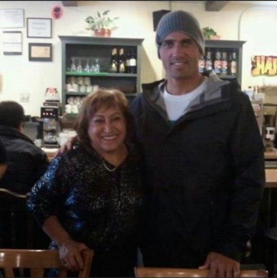 Kelly Slater and Monique's Mom