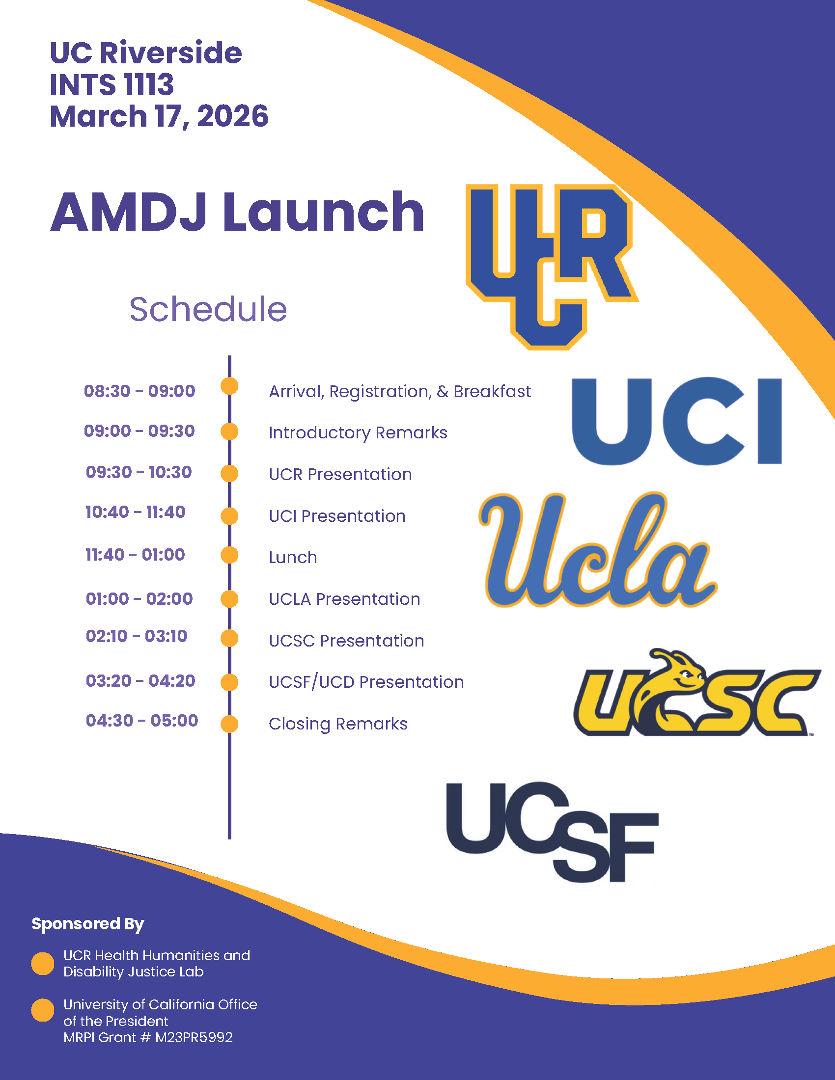 AMDJ Program