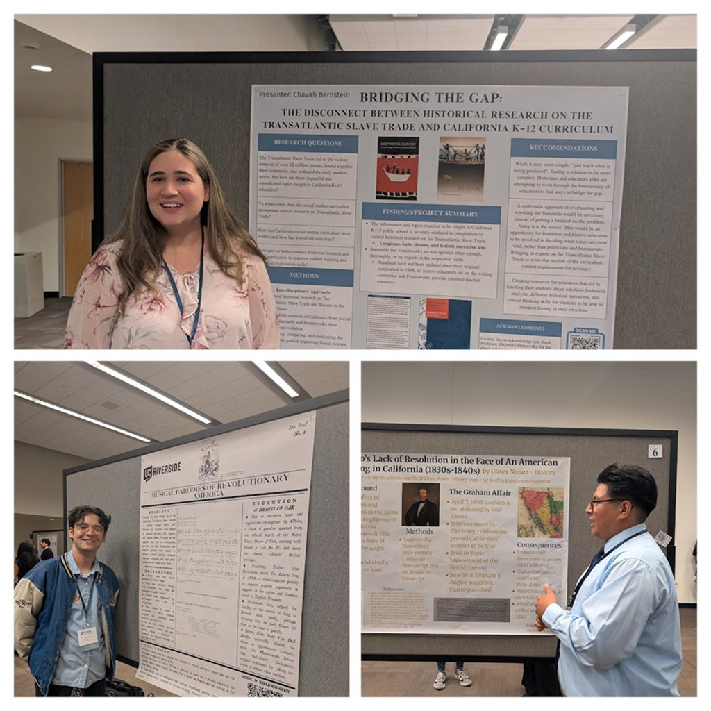 Chavah (Gracie) Bernstein, Ian Reid, and Ulises Nuñez