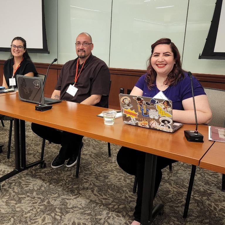 Tony, Audrey, Carlos, and Daisy
