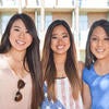 Students pose in front of the Aberdeen-Inverness residence hall.