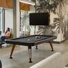 Meeting area and game room at Dundee Residence Hall.