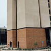 Exterior of Dundee Residence Hall and Glasgow Restaurant.