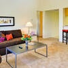 Inerior of a Falkirk, showing the living room.