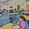 Student area at Lothian residence building.