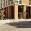 Entrance to the North District Campus Apartments.