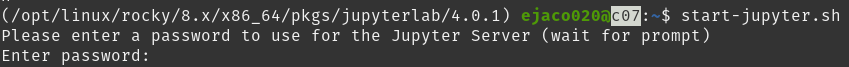 jupyter start