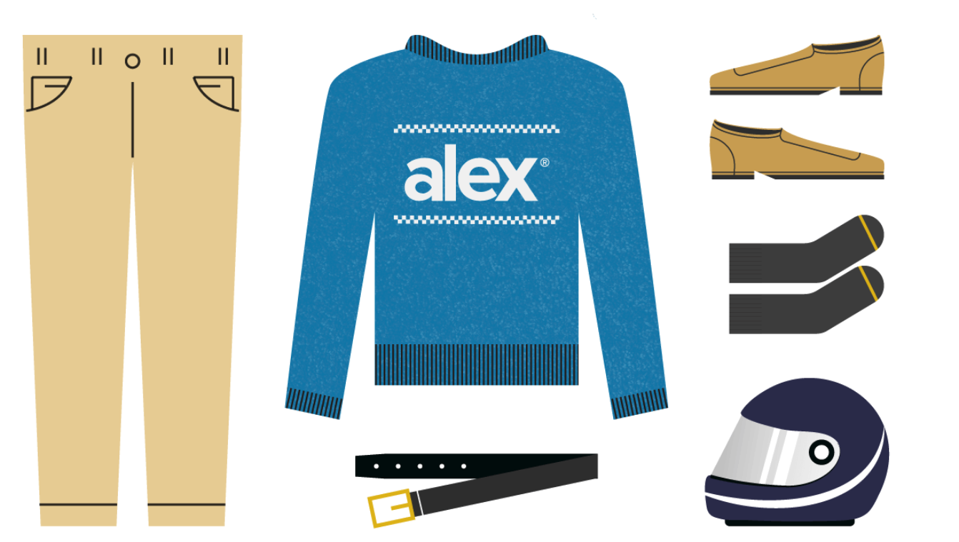 various personal items reflecting what Alex your Personal Benefits Coach can help you with