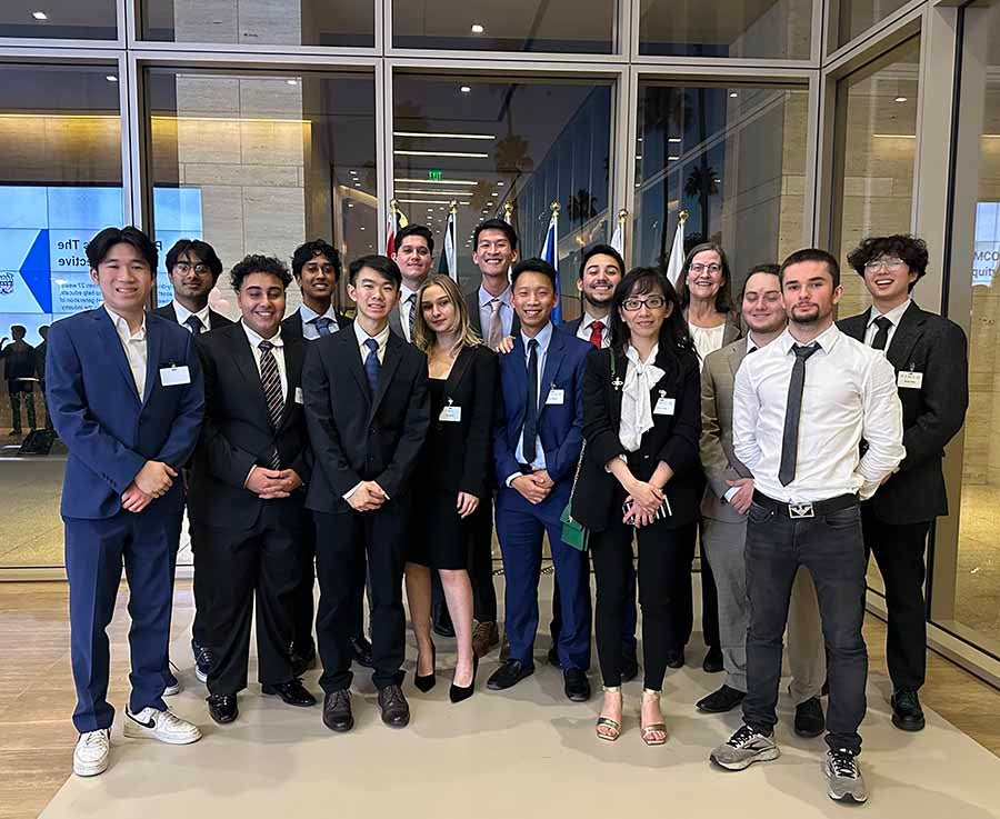 HSIF members at a RFP competition in 2022