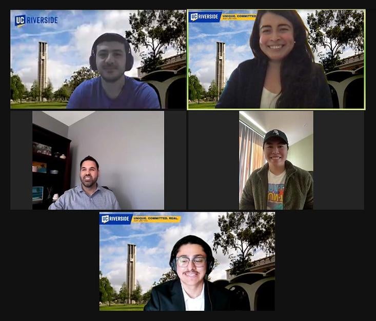 HSIF students zooming