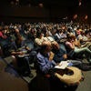 Maria Hinojosa delivered the 50th Hays Press-Enterprise Lecture on Tuesday, April 9, 2019. (UCR/Stan Lim)