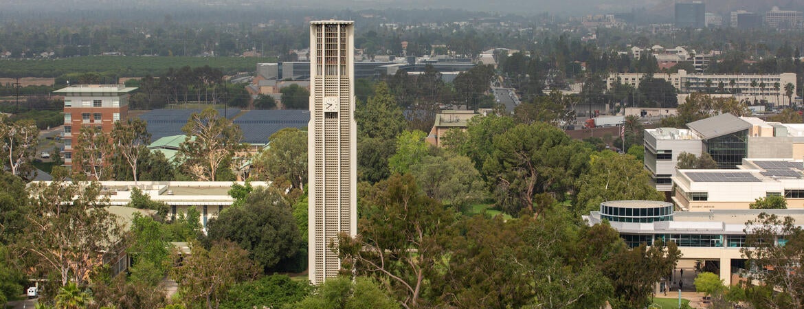 campus aerial shot