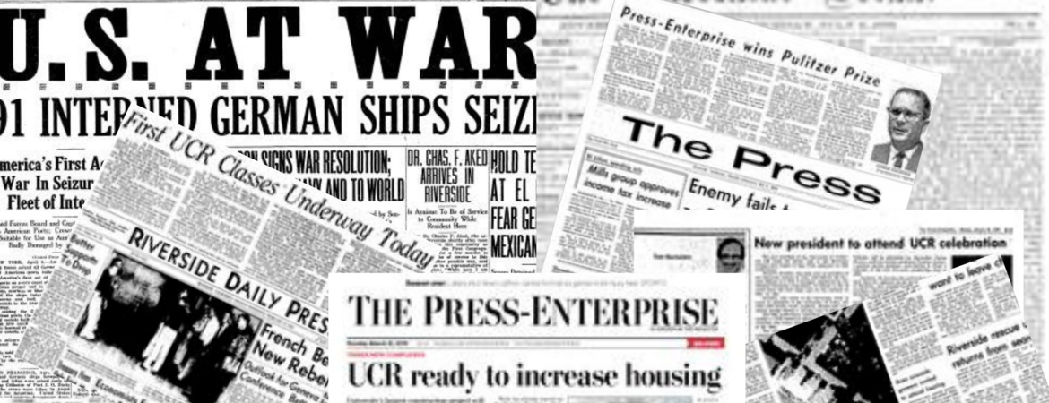 Newspaper collage