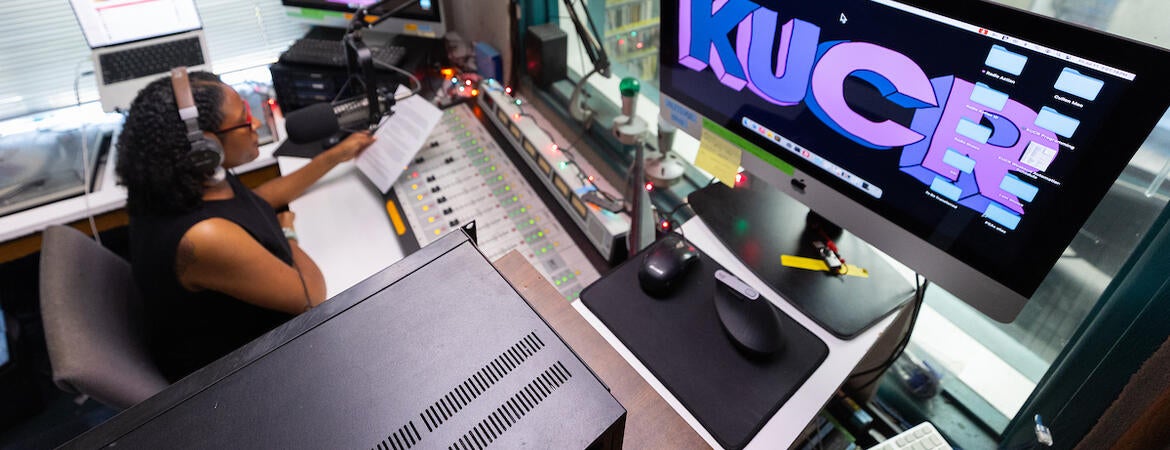 Jade Sasser at KUCR