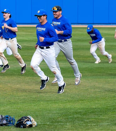 UCR baseball team in 2025.