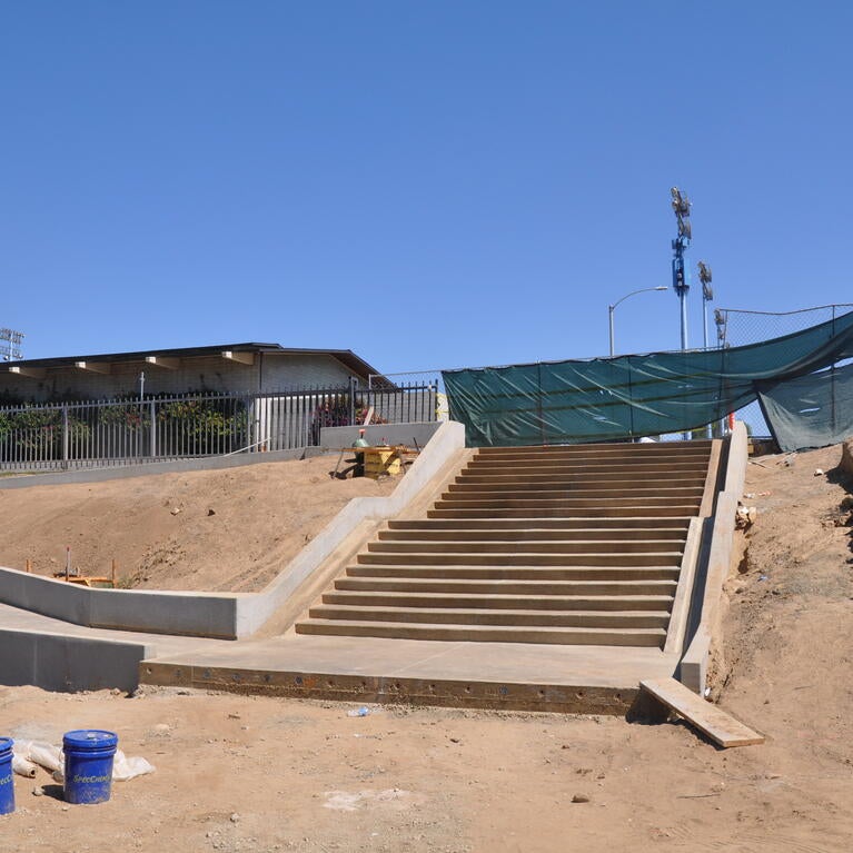 South Rec Mall steps