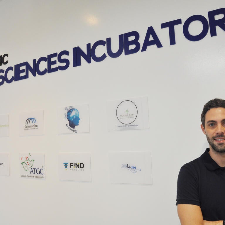 Carlo Baggio at EPIC Life Sciences Incubator