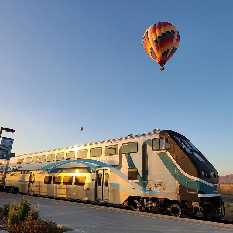 Metrolink train