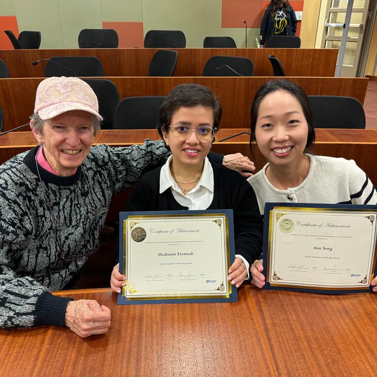 Prue Talbot Shabnam Etemadi Ann Song