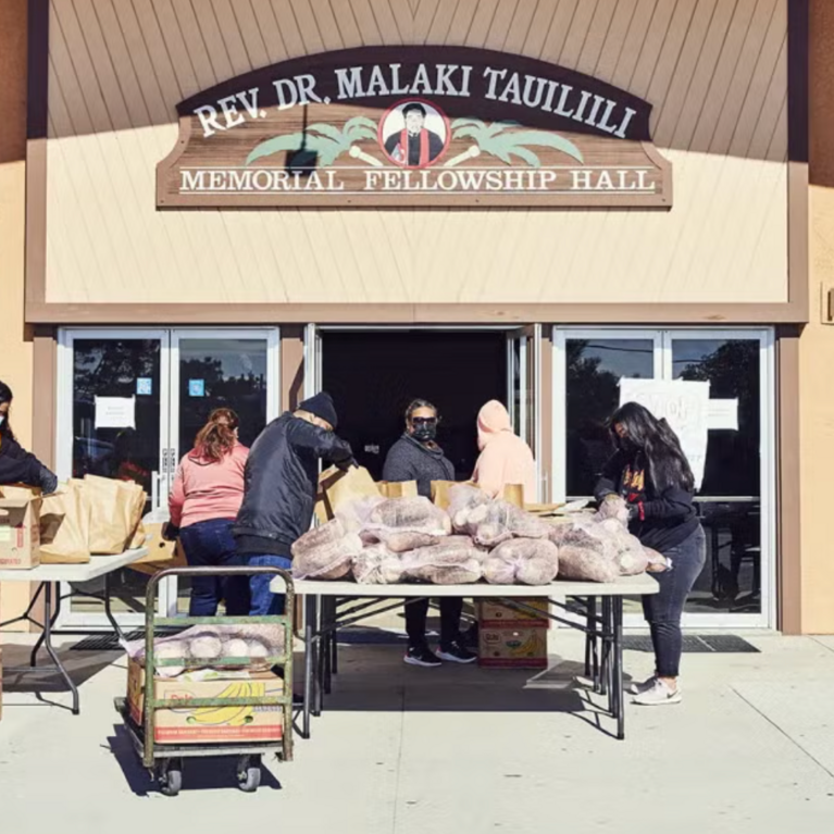 NHPI food distribution