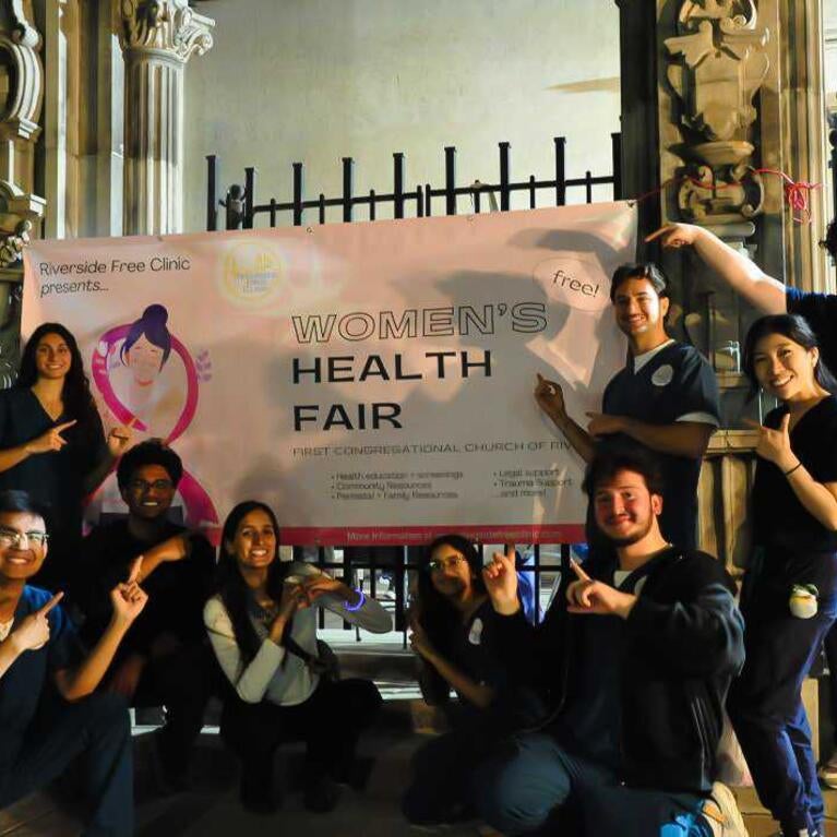 Women's Health Fair volunteers